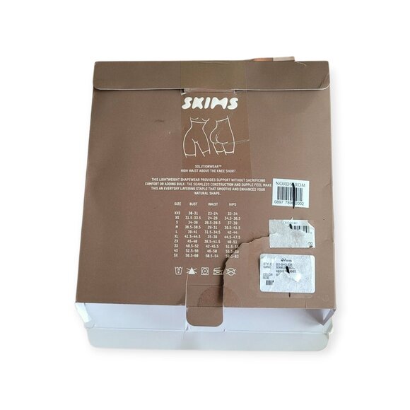 Skims High-Waisted Shapewear Shorts in Sienna size XL New In Box - Picture 10 of 11